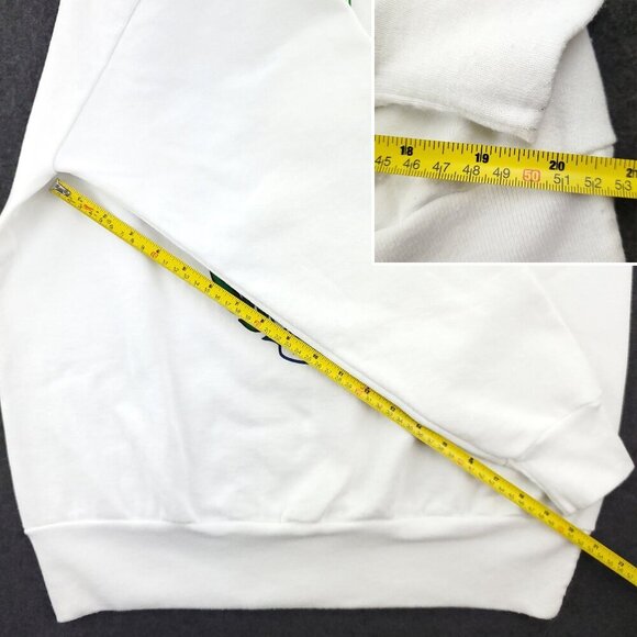 Yale University Vintage Sweatshirt Crewneck Bulldog Raised Spellout Made USA XL - Picture 9 of 14